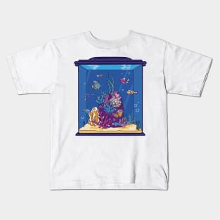 Aquarium P R t shirt Kids T-Shirt